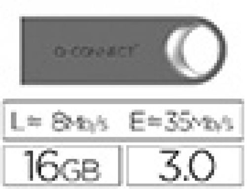 Pen drive usb q-connect flash premium 16 gb 3.0 , Q-connect , 150864 , 5705831115019